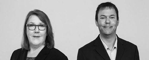 Karin Dürrstein und Rupert Lang Gruppenbild Karin Dürrstein und Rupert Lang Geschäftsleitung GKM Gesellschaft für Therapieforschung
